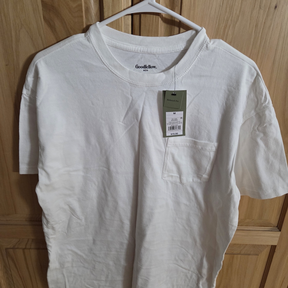 Goodfellow & Co Men's Classic White Tee Size M